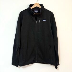 Patagonia Better Sweater Full Zip Black Fleece Jacket $159 MSRP